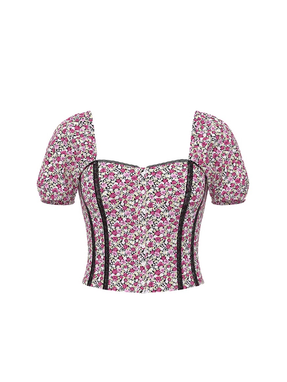 NWT Victoria’s Secret Corset Top - Pink Floral